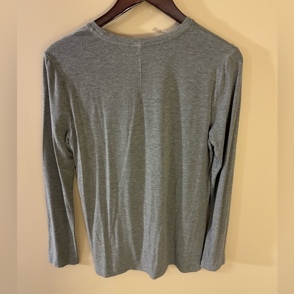 Babaton Gray front tie knot long sleeves - Picture 3 of 9